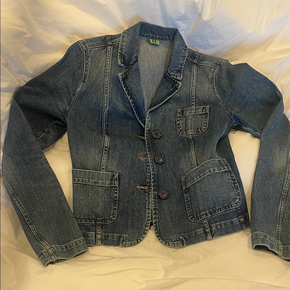 United Colors Of Benetton Denim Blazer